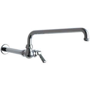 CHICAGO FAUCETS 334-ABCP Kitchen Faucet 2.2 Gpm 12 Inch Spout | AB8RVP 26Y297