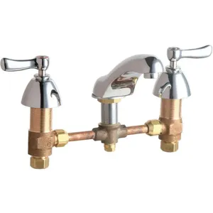 CHICAGO FAUCETS 404-ABCP Faucet Manual Lever 1/2 Inch Npsm 2.2 Gpm | AE6RJJ 5UTT7