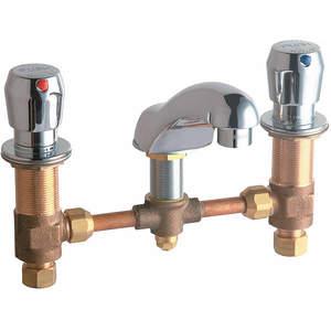 CHICAGO FAUCETS 404-V665ABCP Faucet Metering Push 1/2 Inch Male Npsm | AD8KPZ 4KTK8