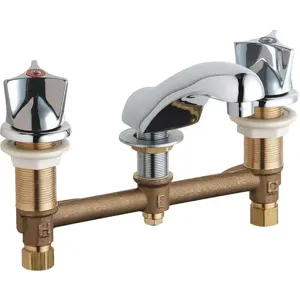 CHICAGO FAUCETS 404-V950ABCP Faucet Manual Lever 1/2 Inch Fnpt 2.2 Gpm | AB8RVX 26Y305