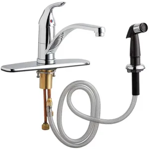 CHICAGO FAUCETS 432-ABCP Kitchen Faucet Side Sprayer Spout | AF9AKG 29RR69