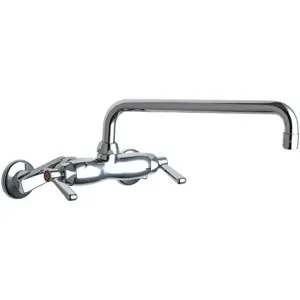 CHICAGO FAUCETS 445-L12ABCP Faucet Manual Lever 1/2 Inch Fnpt 2.2 Gpm | AB8RRZ 26Y233