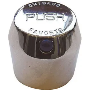 CHICAGO FAUCETS 665-PSHJKCP Mvp Push Button Handle | AB9WBM 2FPL8