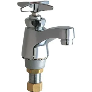 CHICAGO FAUCETS 701-HOTABCP Faucet Manual Cross 1/2 Inch Npsm 2.2 Gpm | AB8RTE 26Y238