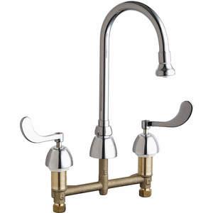 CHICAGO FAUCETS 786-ABCP Gooseneck Kitchen Faucet 2.2 Gpm 5-1/4in Spout | AB8RRA 26Y211