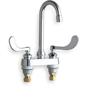 CHICAGO FAUCETS 895-317ABCP Kitchen Faucet 2.2 Gpm 3-1/2 Inch Spout | AD2PKZ 3TFJ3