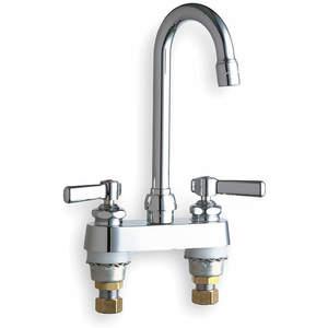 CHICAGO FAUCETS 895-ABCP Kitchen Faucet 2.2 Gpm 3-1/2 Inch Spout | AD2PLB 3TFJ5