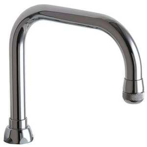 CHICAGO FAUCETS DB6AJKABCP Doppelter gebogener Auslauf Messing | AB8RTD 26Y237