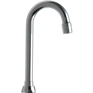 CHICAGO FAUCETS GN1AE3JKABCP Gooseneck Spout Brass | AB8RRG 26Y217