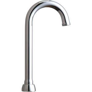 CHICAGO FAUCETS GN1AJKABCP Schwanenhalsauslauf Messing | AB8RRK 26Y220