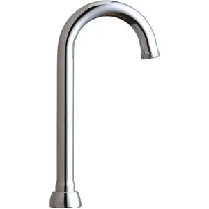 CHICAGO FAUCETS GN1AJKABCP Gooseneck Spout Brass | AB8RRK 26Y220