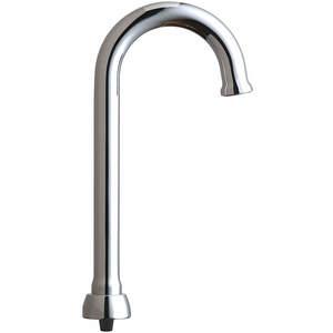 CHICAGO FAUCETS GN1FCJKABCP Schwanenhalsauslauf Messing | AB8RUE 26Y262