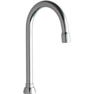 CHICAGO FAUCETS GN2AE3JKABCP Schwanenhalsauslauf Messing | AB8RRB 26Y212