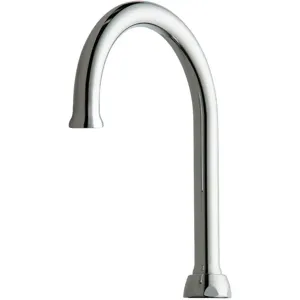 CHICAGO FAUCETS GN2AH8FCJKABCP Gooseneck Spout Brass | AF9AJM 29RR50