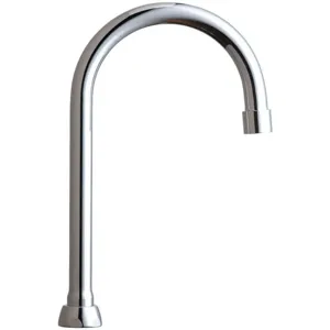 CHICAGO FAUCETS GN2BFCJKABCP Spout Assembly Gooseneck 5-1/4 Inch Spout | AF2QAD 6XAG7