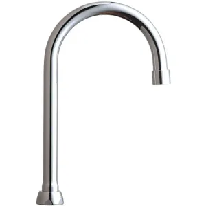 CHICAGO FAUCETS GN2BJKABCP Gooseneck Spout Brass | AB8RVK 26Y293