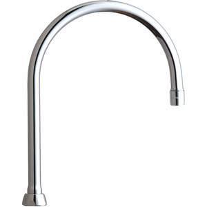 CHICAGO FAUCETS GN8AE3JKABCP Schwanenhalsauslauf Messing | AB8RRJ 26Y219