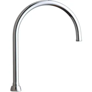 CHICAGO FAUCETS GN8AFCJKABCP Spout Assembly Gooseneck 8 Inch Spout | AF2QAE 6XAG8