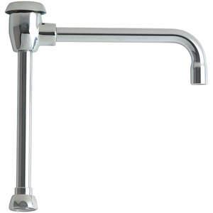 CHICAGO FAUCETS GN8BVBJKABCP Schwanenhalsauslauf Messing | AB8RTP 26Y247
