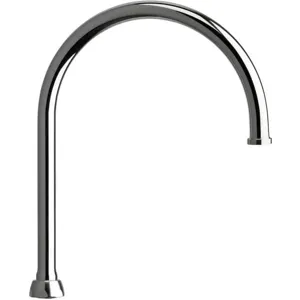 CHICAGO FAUCETS GN8FCJKABCP Spout Assembly Gooseneck 8 Inch Spout | AF2QAF 6XAG9