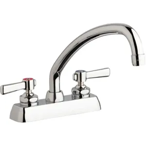 CHICAGO FAUCETS W4D-L9E35-369AB Kitchen Faucet 1.5 Gpm 9-1/2 Inch Spout | AD4GTN 41N763