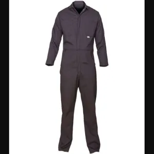 CHICAGO PROTECTIVE APPAREL 605-USN-M Flame-resistant Coverall Navy Blue M | AB7KPN 23TN53