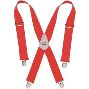 CLC 110 RED Heavy Duty Work Suspender Red | AF4HKC 8X772