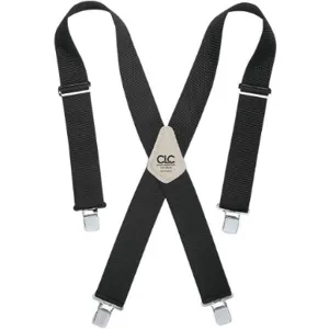 CLC 110BLK Suspenders Black Adjustable | AH8DAE 38GV38