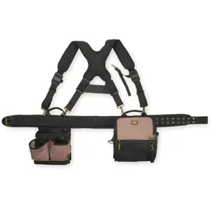 CLC 1608 Tool Pouch With Suspenders 28 Pocket 55 W | AB2GHB 1LWK6