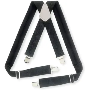 CLC 5121 Suspenders Black Adjustable Universal | AE4KQT 5LF03