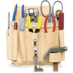 CLC 521 Werkzeugtasche mit 8 Taschen, genarbtes Leder | AE4KQU 5LF04
