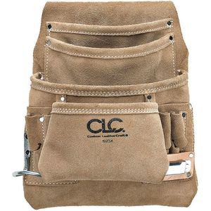 CLC I923X Nagel-/Werkzeugtasche, 10 Taschen, hellbraunes Wildleder | AE4KRB 5LF28