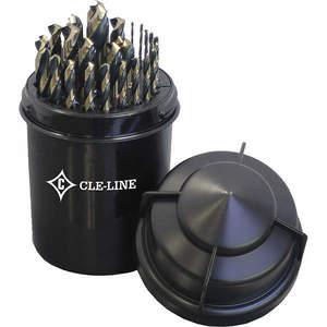 CLE-LINE C18128 Jobber Drill Bit Set 29 pcs. | AH7NMA 36XE45