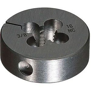 CLEVELAND C65882 Round Adjustable Die High Speed Steel 9/16-18 | AB6AVC 20X662