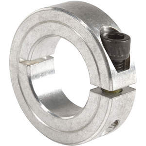 CLIMAX METAL PRODUCTS 1C-012-A Shaft Collar Standard Clamp 11/16 Inch Outside Diameter | AH7MWG 36WX64