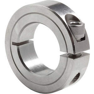 CLIMAX METAL PRODUCTS 1C-018-S Shaft Collar Clamp 1 Piece 3/16 Inch Stainless Steel | AF8ZBC 29NV69