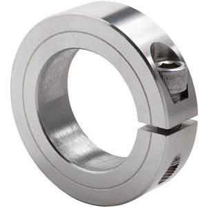 CLIMAX METAL PRODUCTS 1C-212-S Shaft Collar Clamp 1 Piece 2-1/8 Inch Stainless Steel | AF8ZCD 29NV93