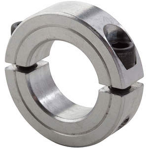 CLIMAX METAL PRODUCTS 2C-237-A Shaft Collar Clamp 2 Piece 2-3/8 Inch Aluminium | AF8ZHR 29NX34