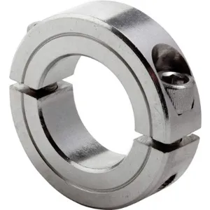 CLIMAX METAL PRODUCTS 2C-143-S Shaft Collar Clamp 2 Piece 1-7/16 Inch Stainless Steel | AF8ZJT 29NX58