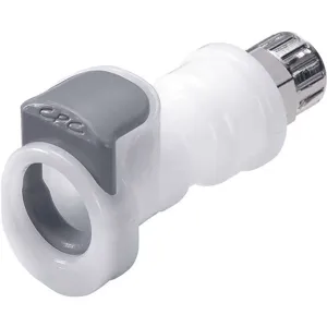 COLDER PRODUCTS COMPANY APC13004SH Coupler Push In Acetal White | AF7XNX 23MG75