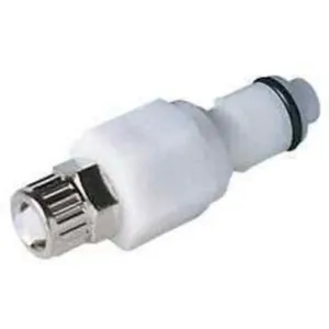 COLDER PRODUCTS COMPANY APC21004 Coupler Push In Acetal White | AF7XPD 23MG81