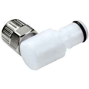 COLDER PRODUCTS COMPANY APC21006 Coupler Push In Acetal White | AF7XPE 23MG82