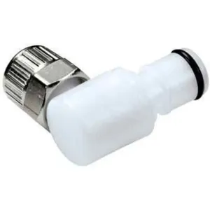 COLDER PRODUCTS COMPANY APC21006 Coupler Push In Acetal White | AF7XPE 23MG82