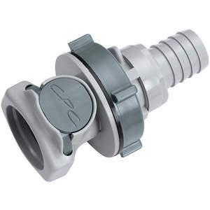 COLDER PRODUCTS COMPANY HFCD16812 Coupler Polypropylene Gray Push In | AG9YZF 23MH30