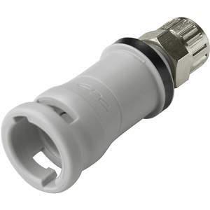 COLDER PRODUCTS COMPANY NS2D130412 Coupler Polypropylene Gray Push In | AG9ZCA 23MH96