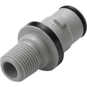 COLDER PRODUCTS COMPANY NS2D240212 Coupler Polypropylene Gray Push In | AG9ZCG 23MJ03