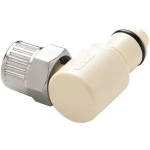 COLDER PRODUCTS COMPANY PLC2100612 Coupler Polypropylene Natural Push In | AG9YZW 23MH45