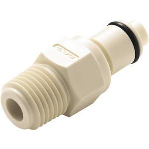 COLDER PRODUCTS COMPANY PLCD2400412 Coupler Polypropylene Natural Push In | AG9ZAU 23MH67