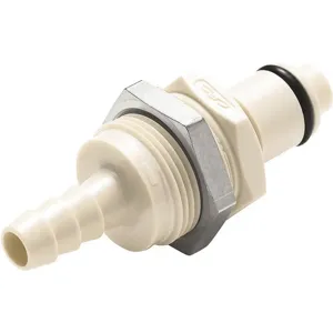 COLDER PRODUCTS COMPANY PLC4200412 Coupler Polypropylene Natural Push In | AG9ZAC 23MH51