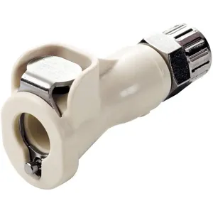 COLDER PRODUCTS COMPANY PMCD130412 Coupler Polypropylene Natural Push In | AG9ZBH 23MH80